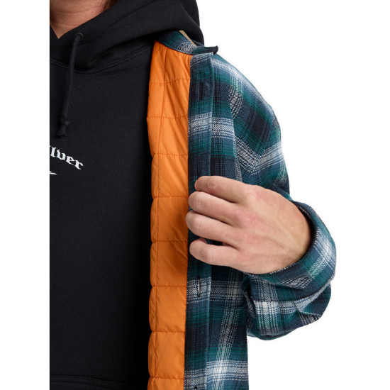Quiksilver Ανδρικό πουκάμισο Mercury Desert Shadow Check - Long Sleeve Shirt